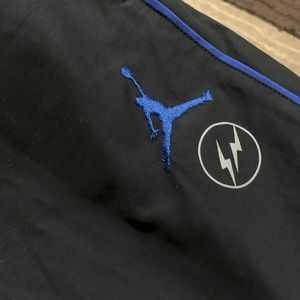 Jordan x fragment standard fit track pant